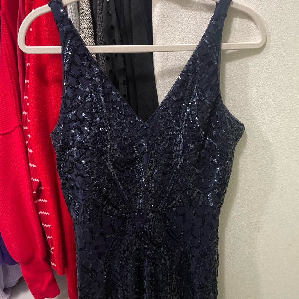 Navy Gown Sz 10